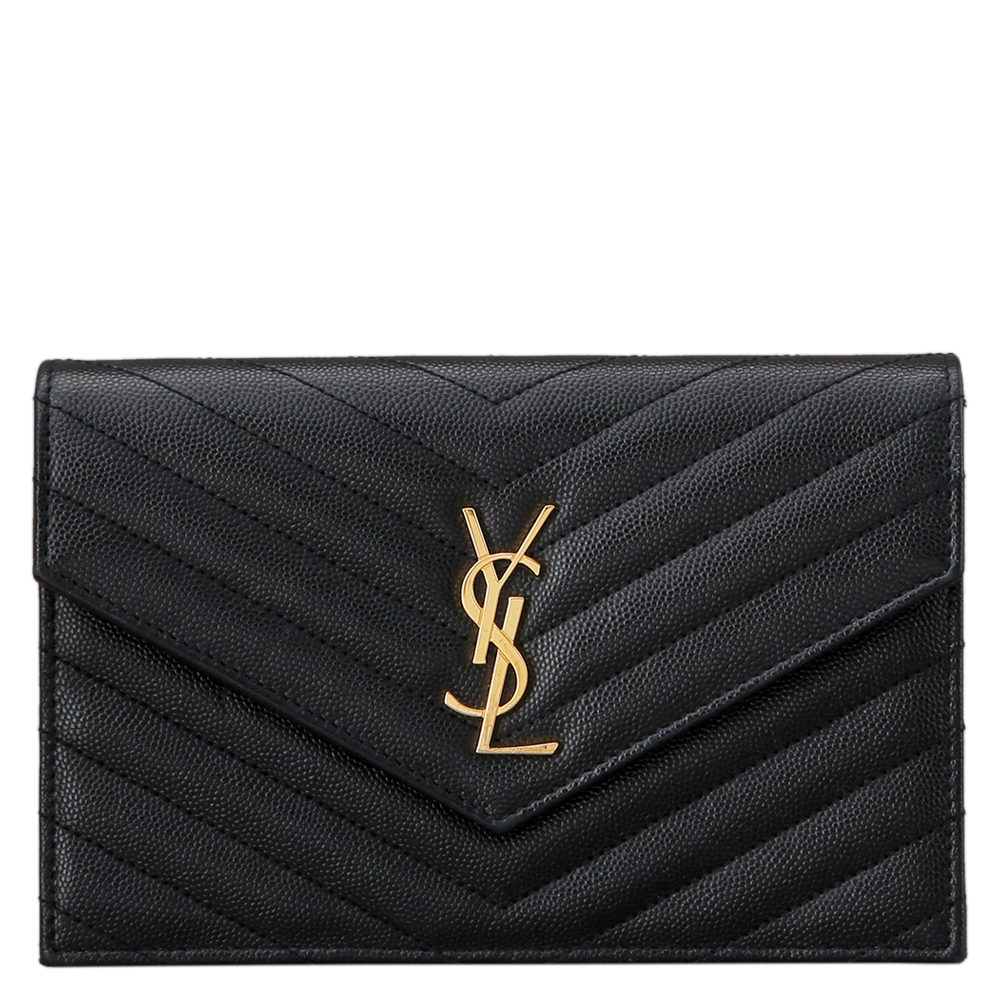 Yves Saint Laurent(USED)엔벨로프 체인 크로스백 금장