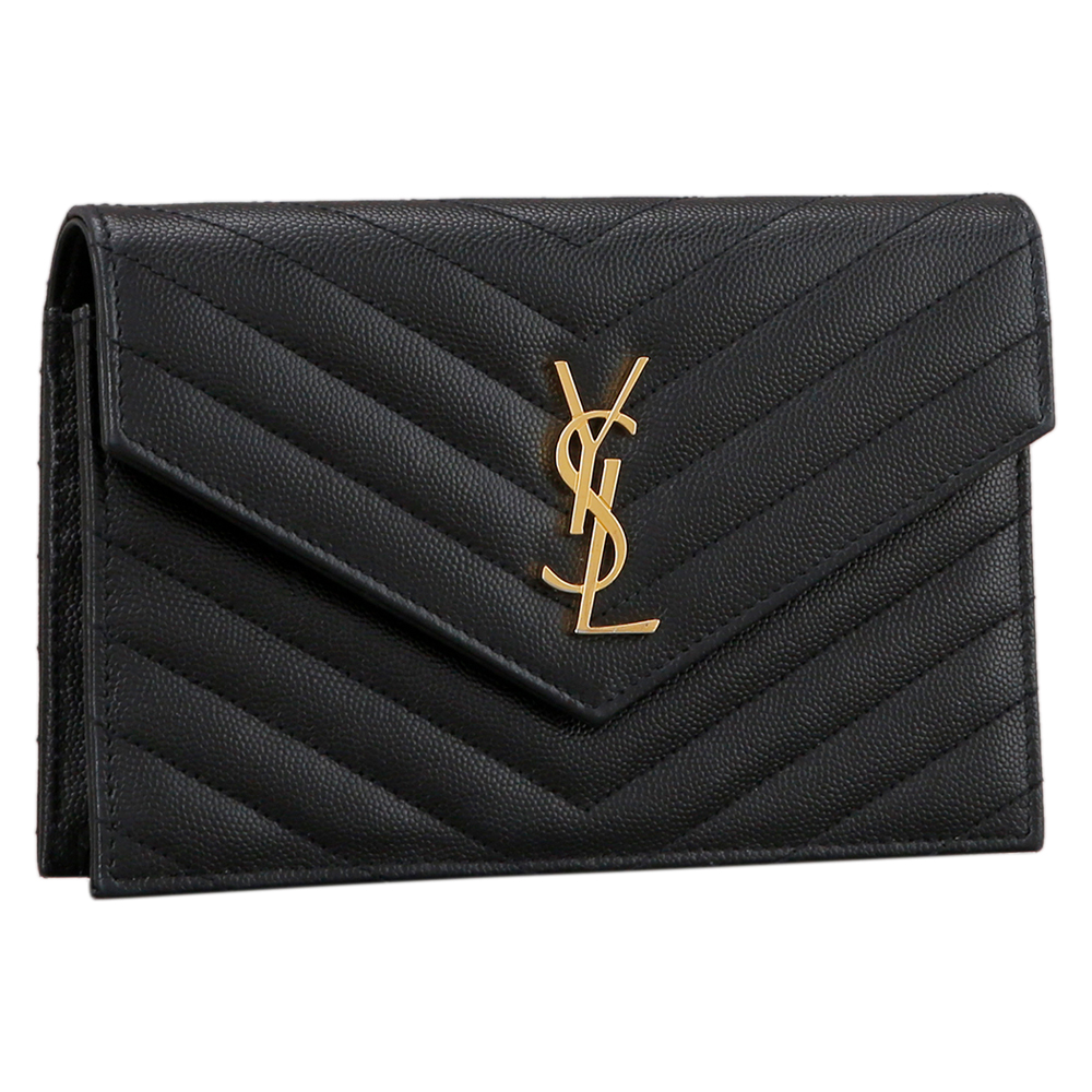 Yves Saint Laurent(USED)엔벨로프 체인 크로스백 금장