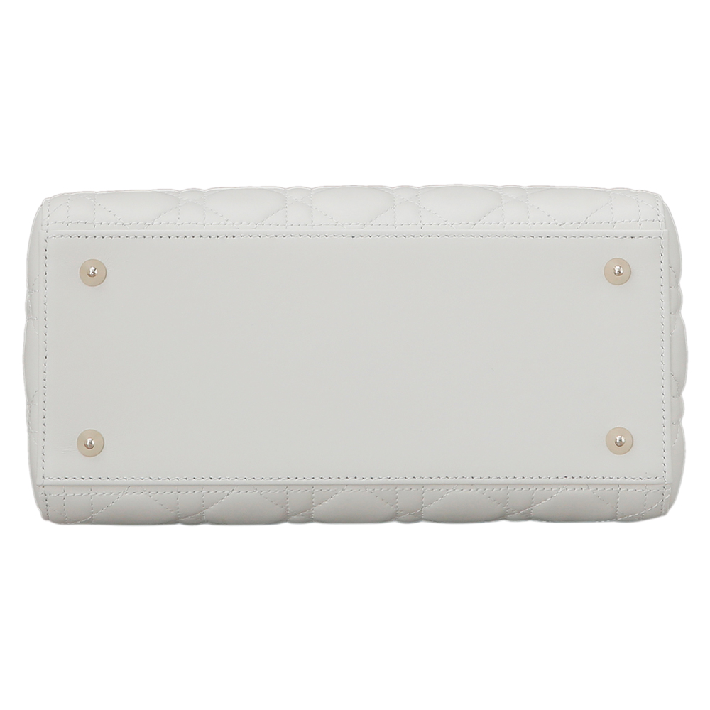 CHRISTIAN DIOR(USED)크리스찬디올 레이디디올 화이트 미듐