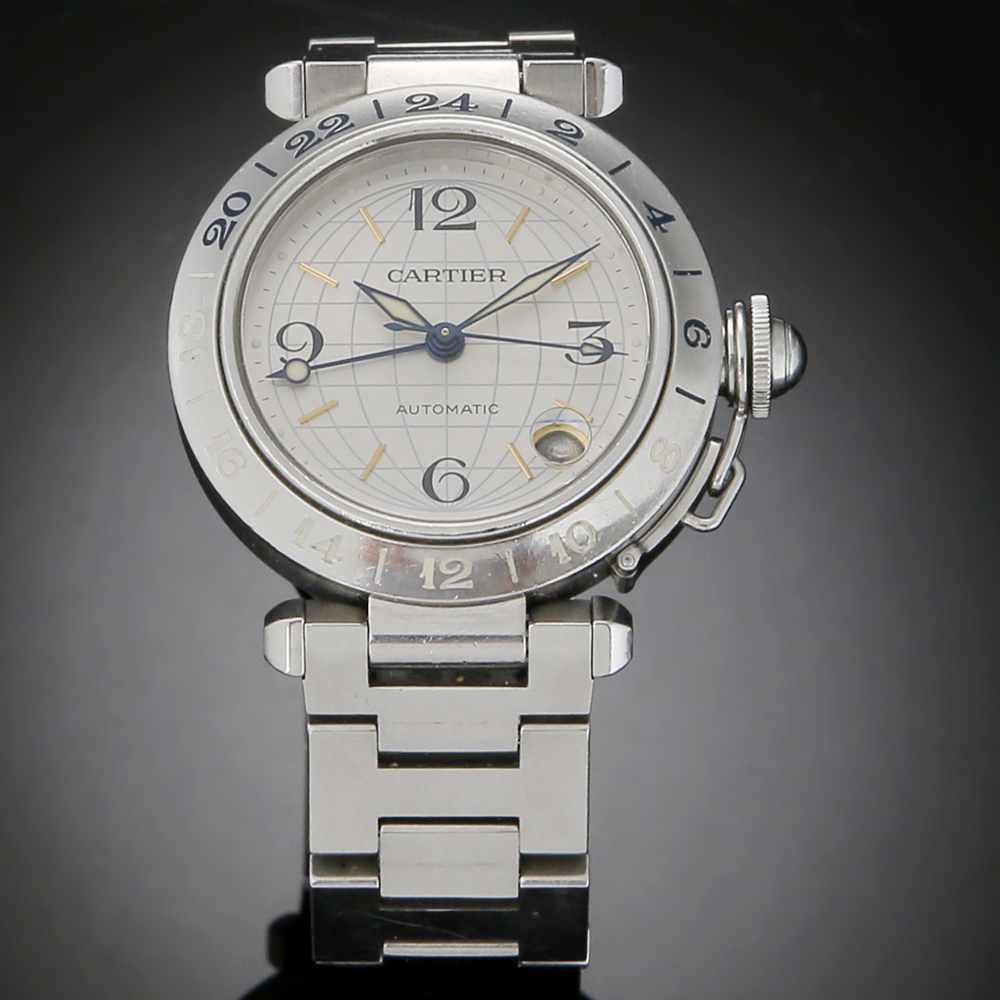 CARTIER(USED)까르띠에 파샤 GMT