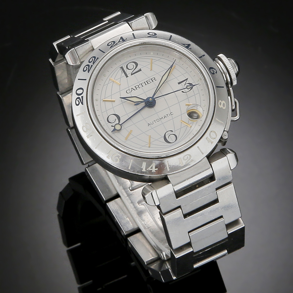 CARTIER(USED)까르띠에 파샤 GMT