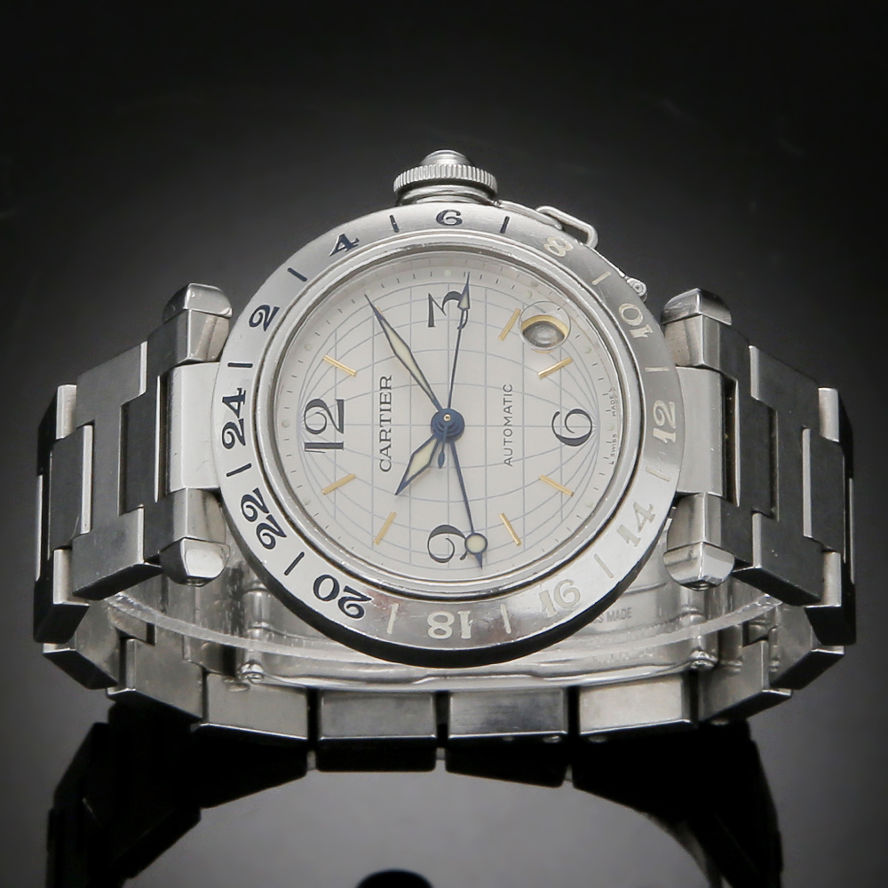 CARTIER(USED)까르띠에 파샤 GMT