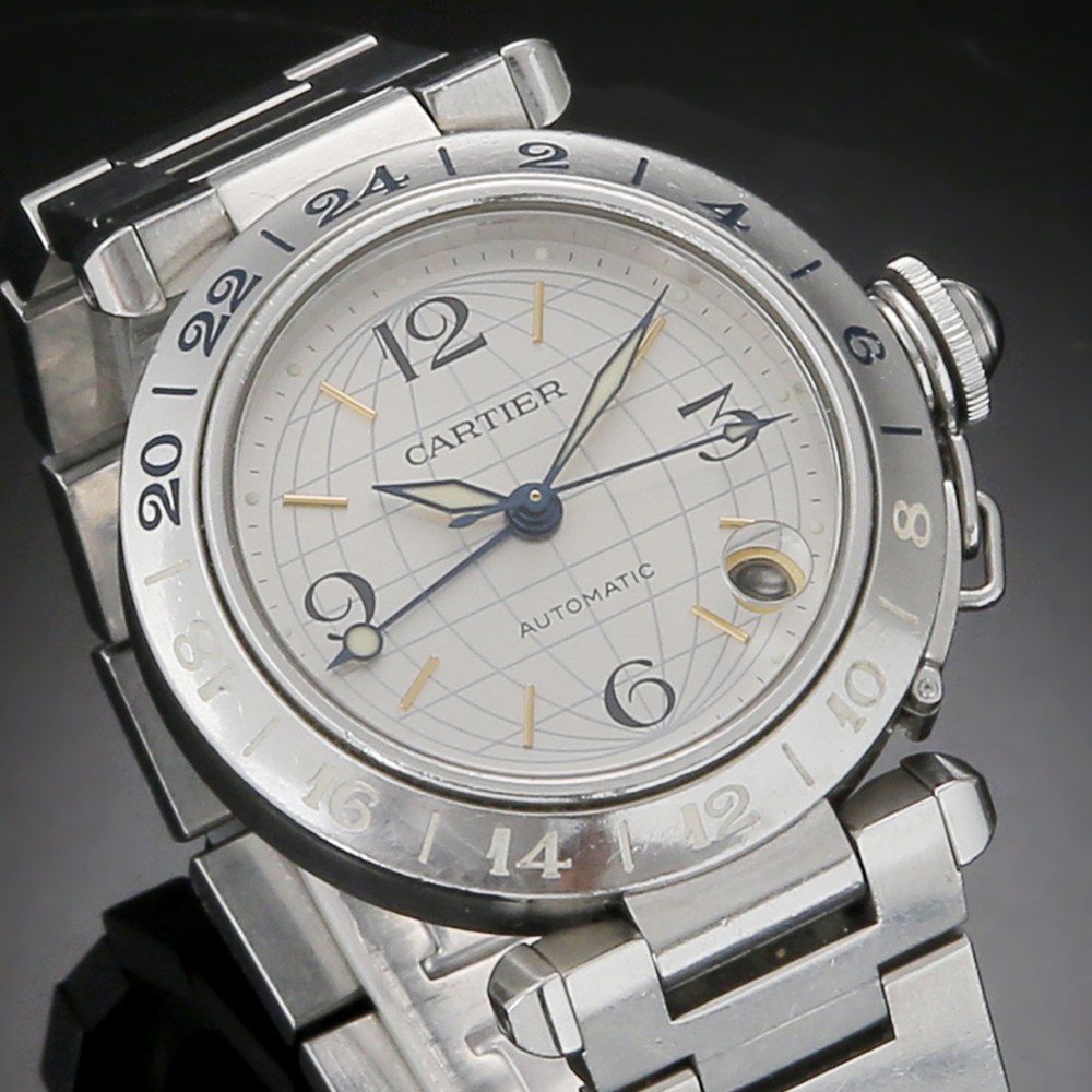 CARTIER(USED)까르띠에 파샤 GMT