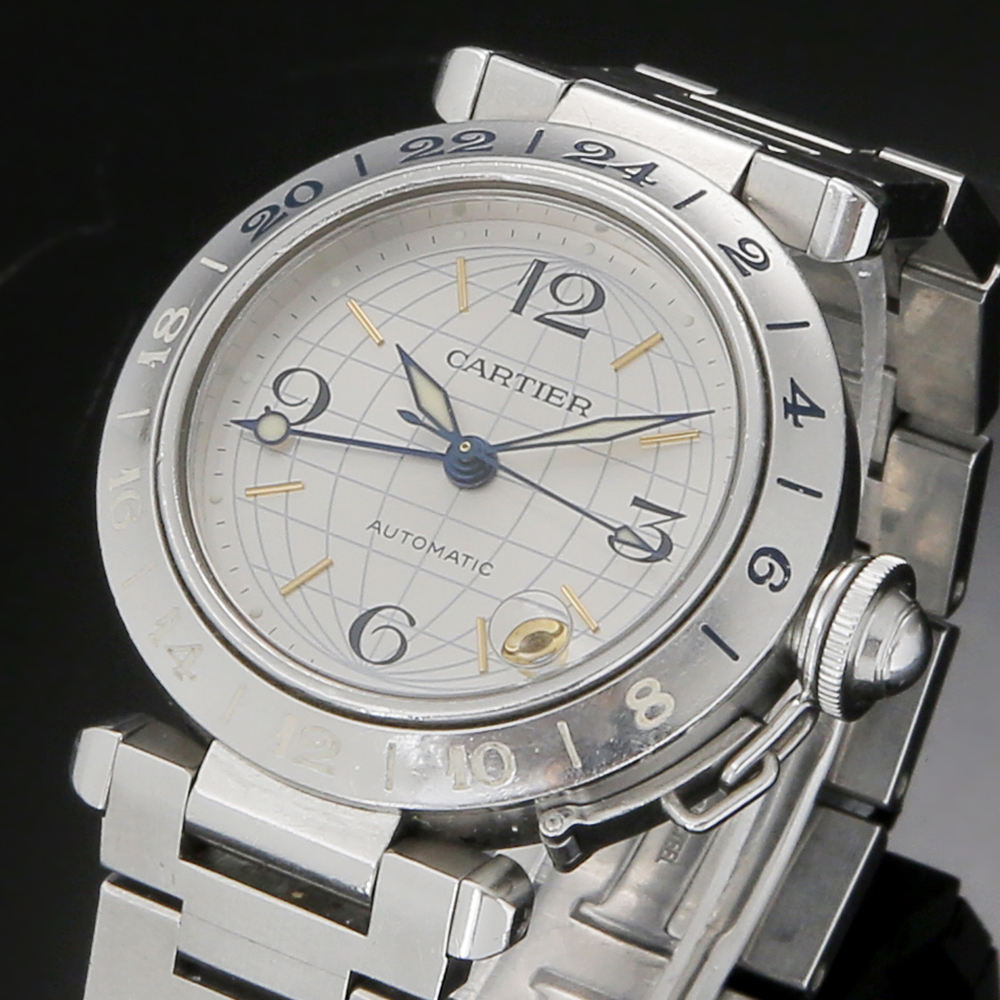 CARTIER(USED)까르띠에 파샤 GMT