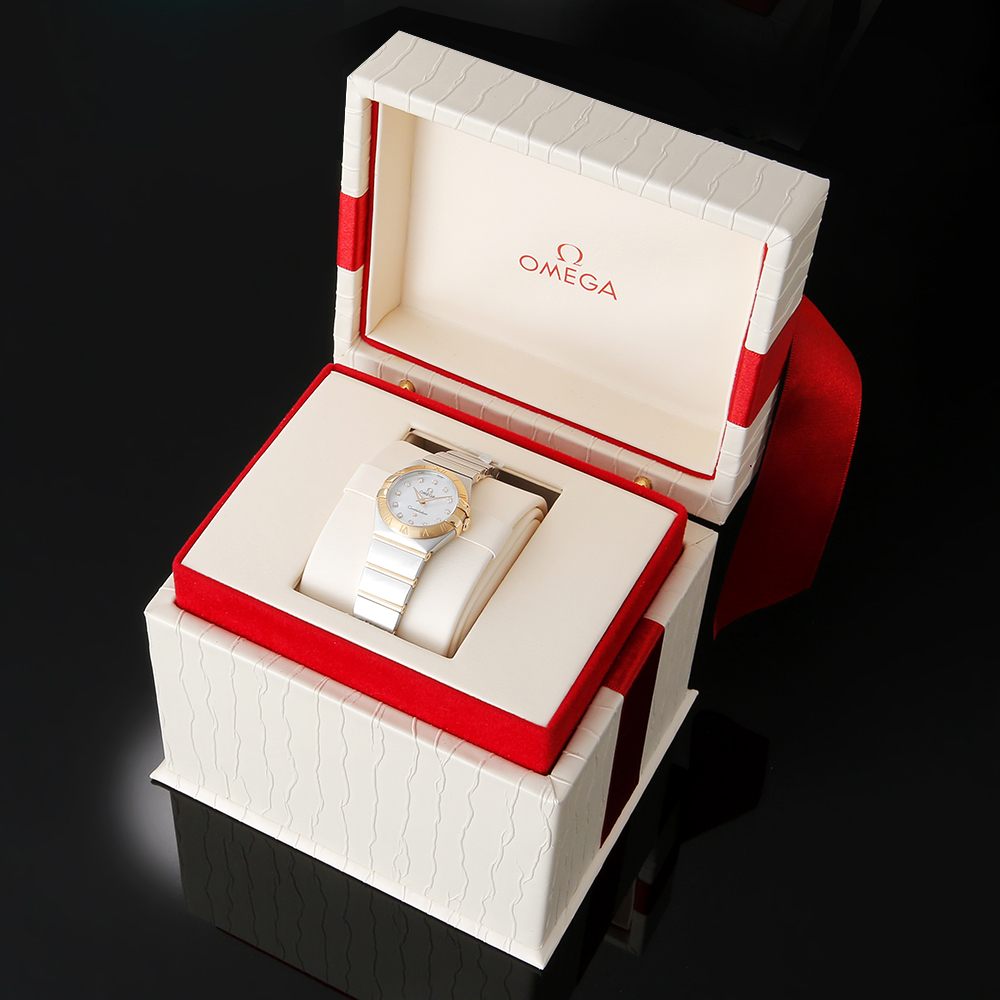 OMEGA(USED)오메가 뉴 컨스틸레이션 콤비 자개판