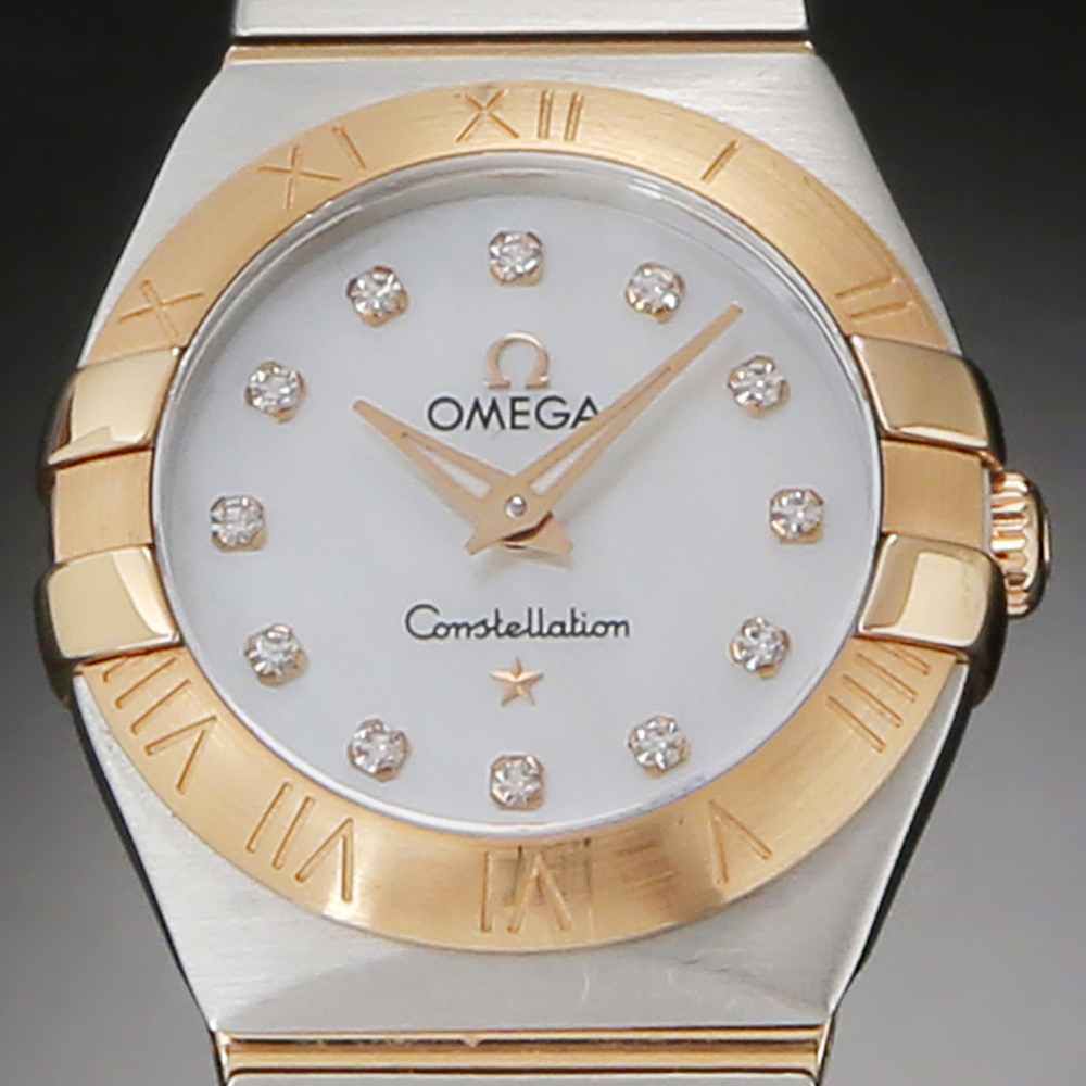 OMEGA(USED)오메가 뉴 컨스틸레이션 콤비 자개판
