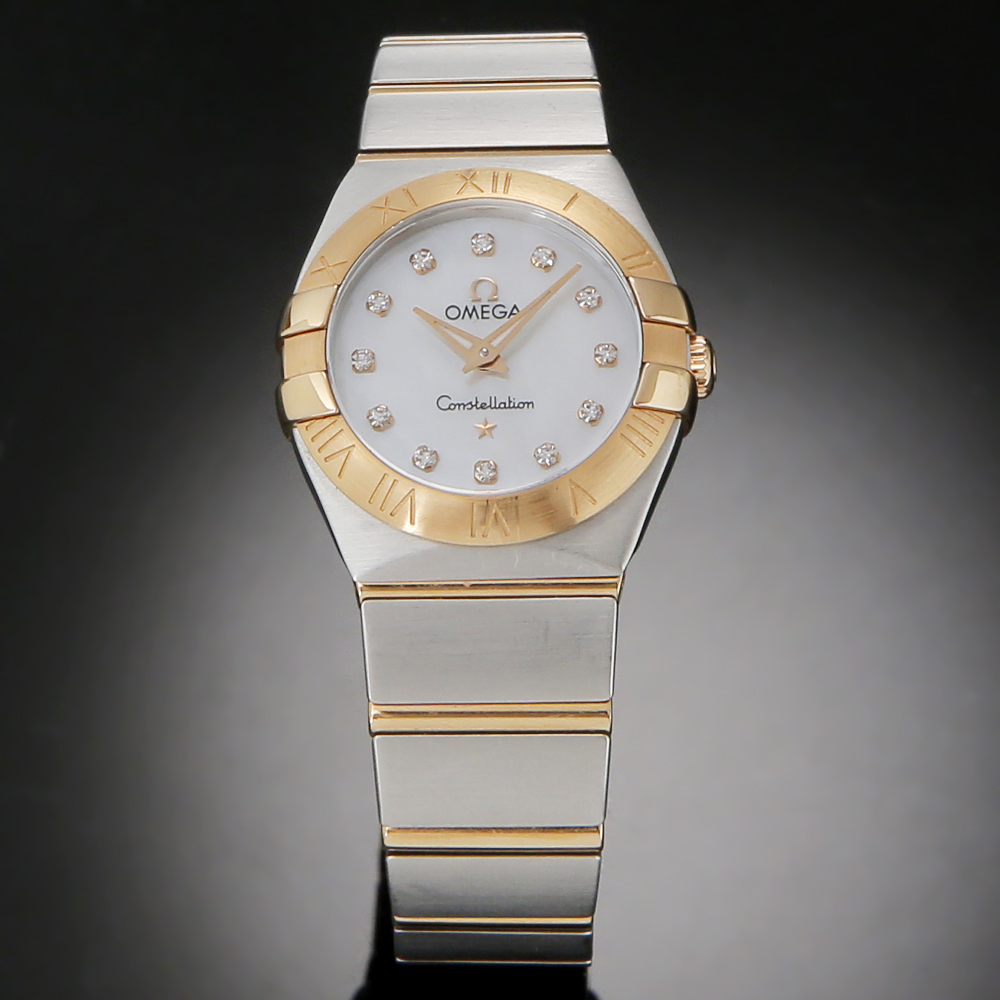 OMEGA(USED)오메가 뉴 컨스틸레이션 콤비 자개판