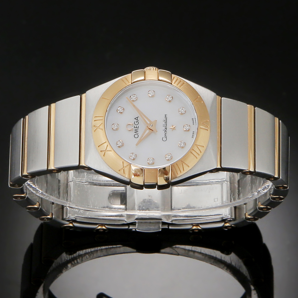 OMEGA(USED)오메가 뉴 컨스틸레이션 콤비 자개판
