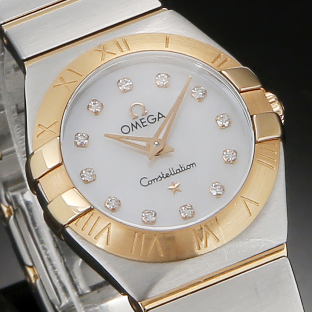 OMEGA(USED)오메가 뉴 컨스틸레이션 콤비 자개판