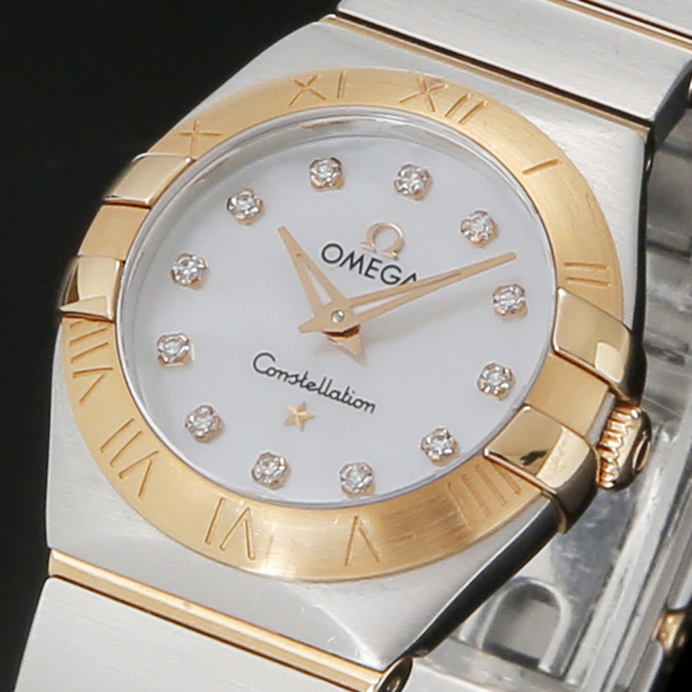 OMEGA(USED)오메가 뉴 컨스틸레이션 콤비 자개판