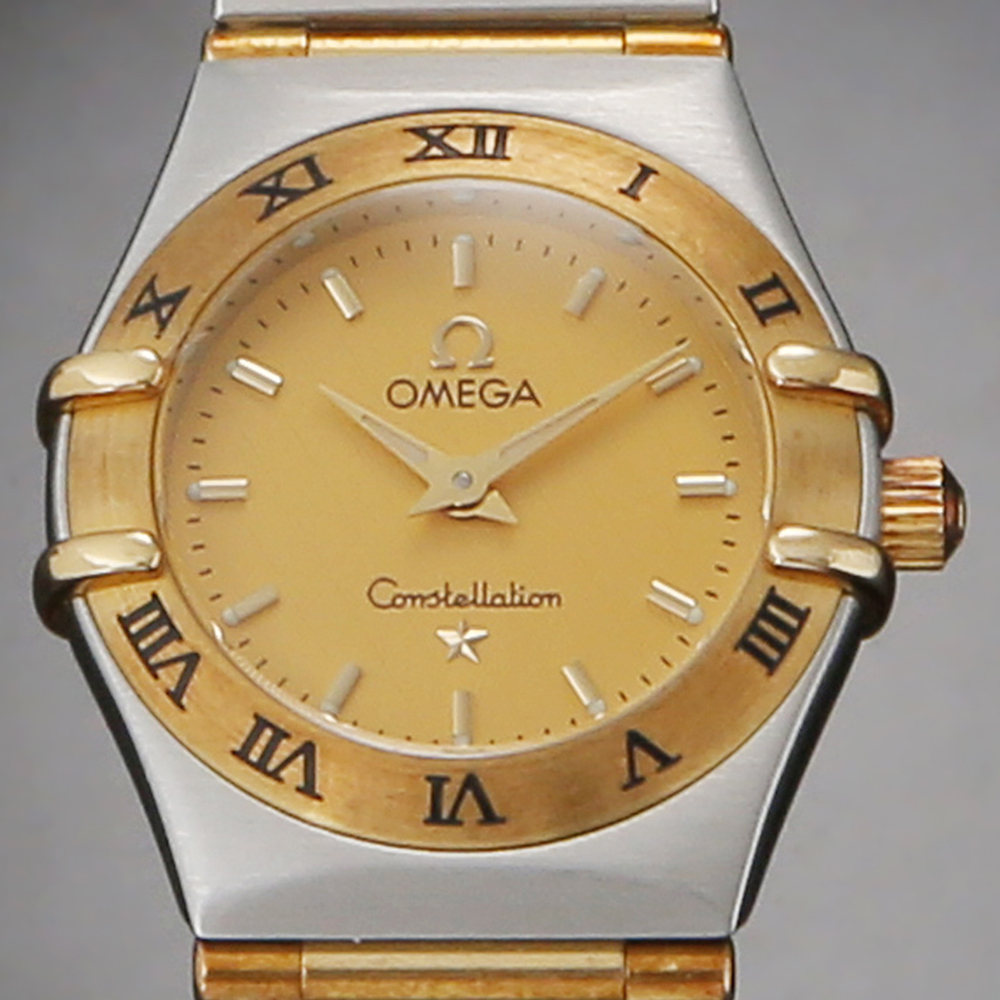 OMEGA(USED)오메가 컨스틸레이션 콤비 풀바