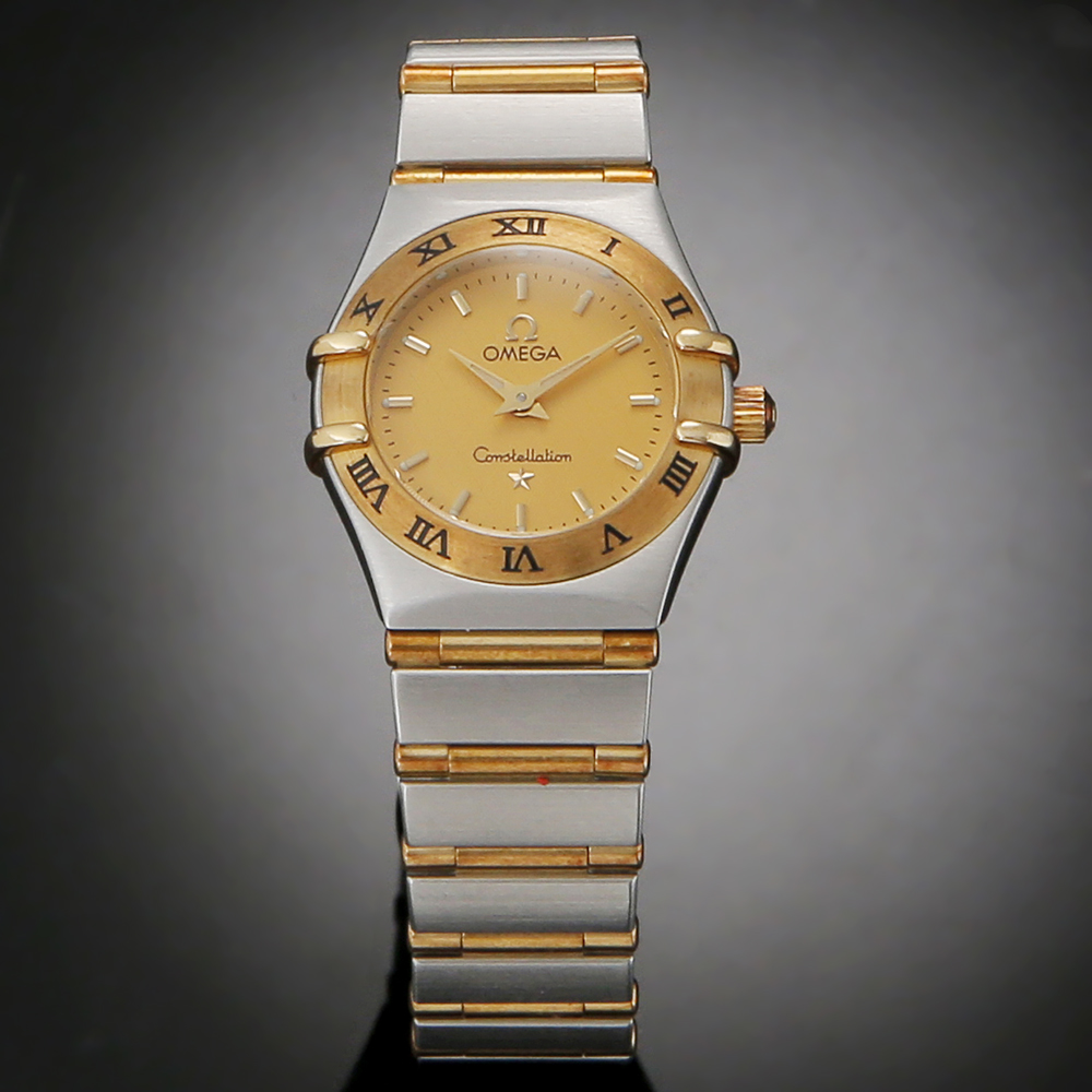 OMEGA(USED)오메가 컨스틸레이션 콤비 풀바