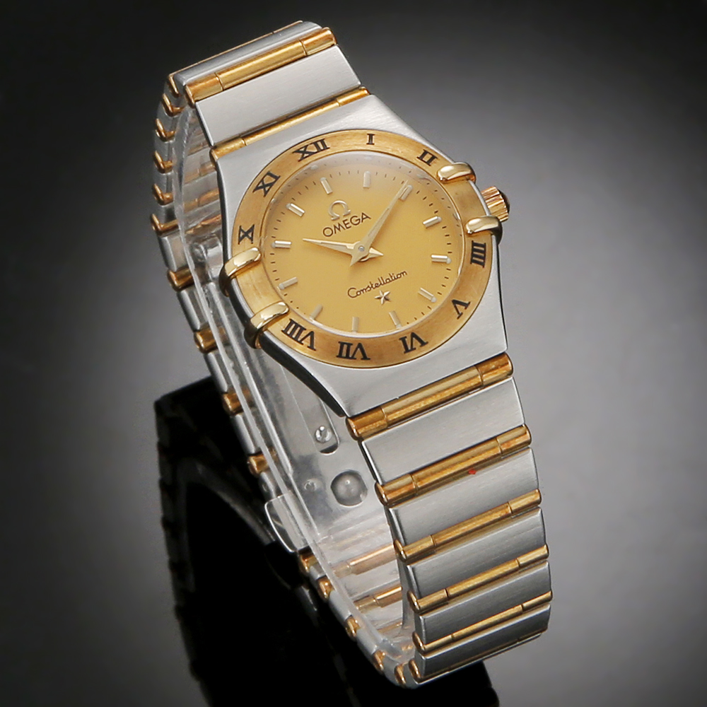 OMEGA(USED)오메가 컨스틸레이션 콤비 풀바