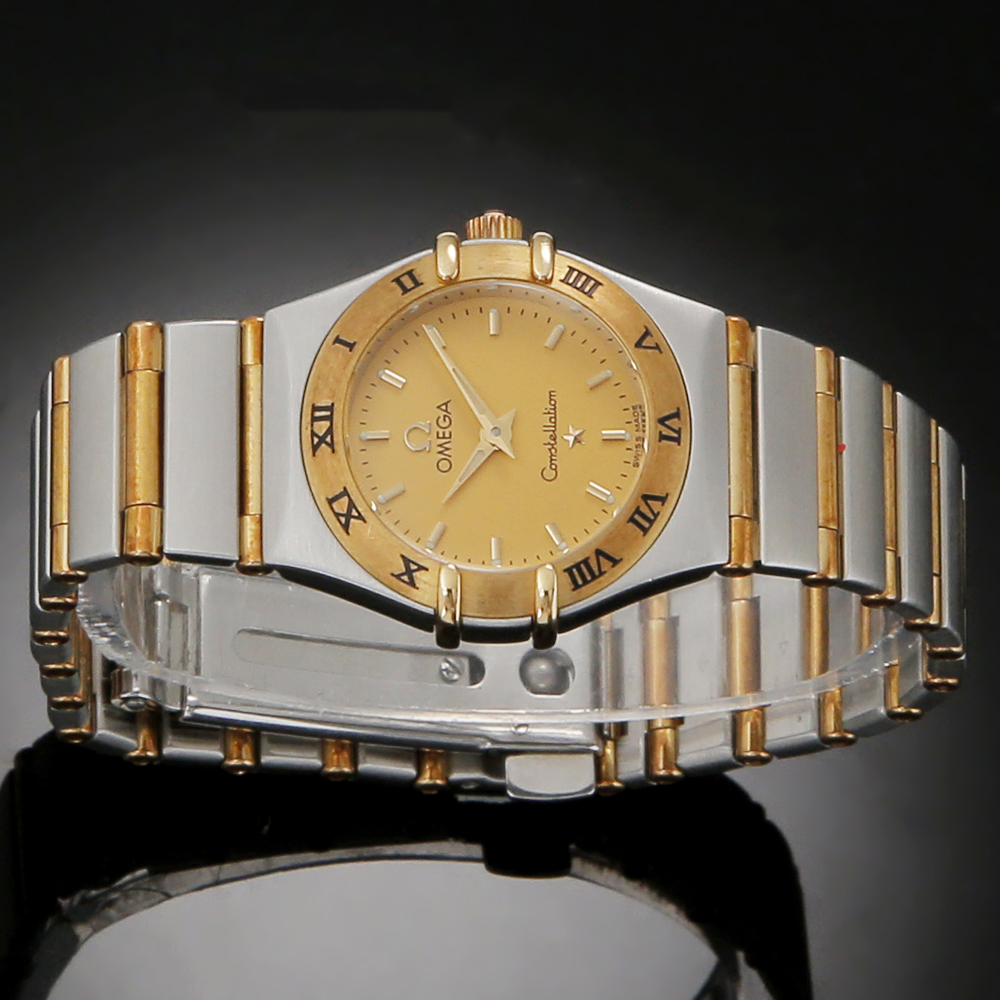 OMEGA(USED)오메가 컨스틸레이션 콤비 풀바