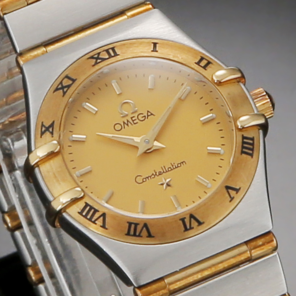 OMEGA(USED)오메가 컨스틸레이션 콤비 풀바