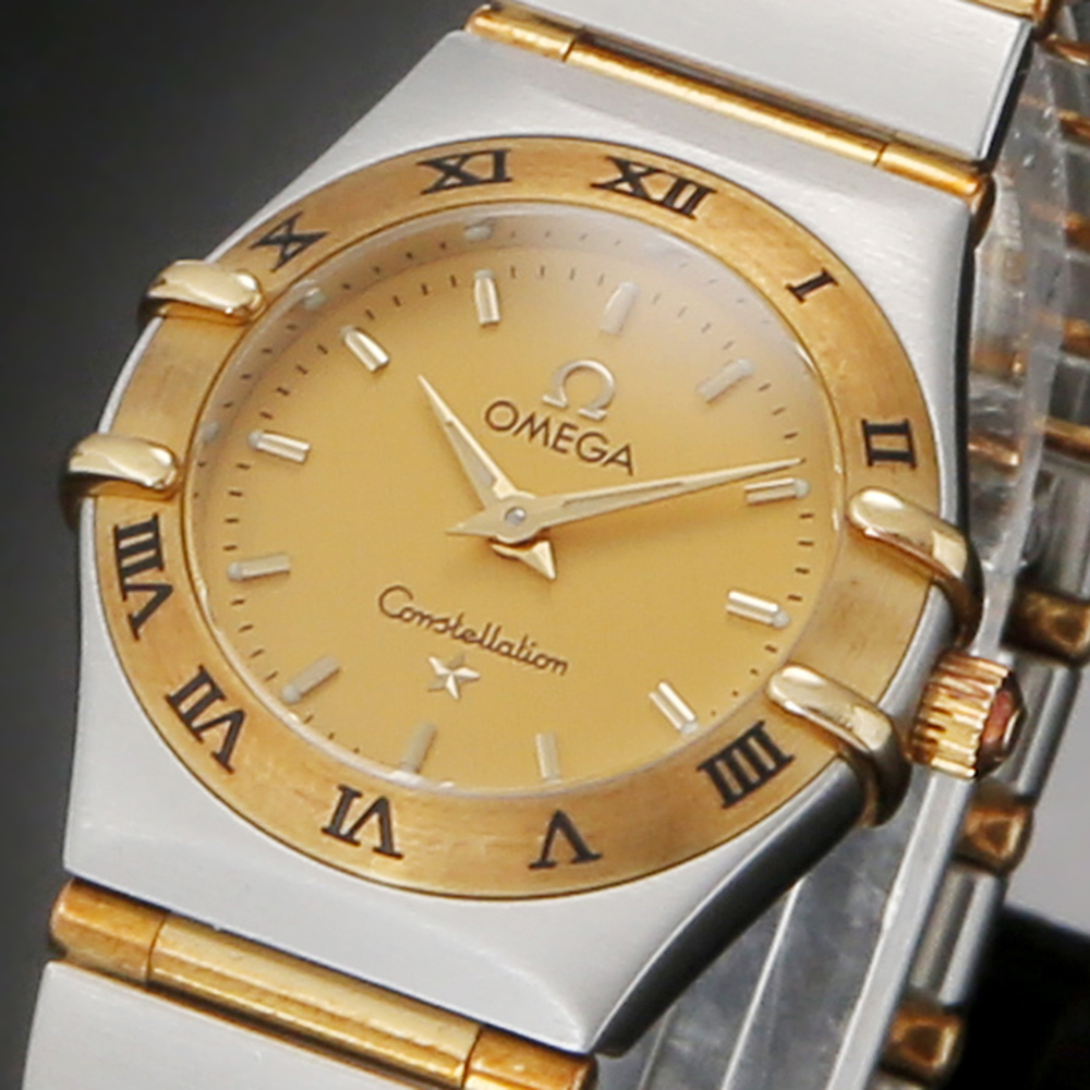 OMEGA(USED)오메가 컨스틸레이션 콤비 풀바