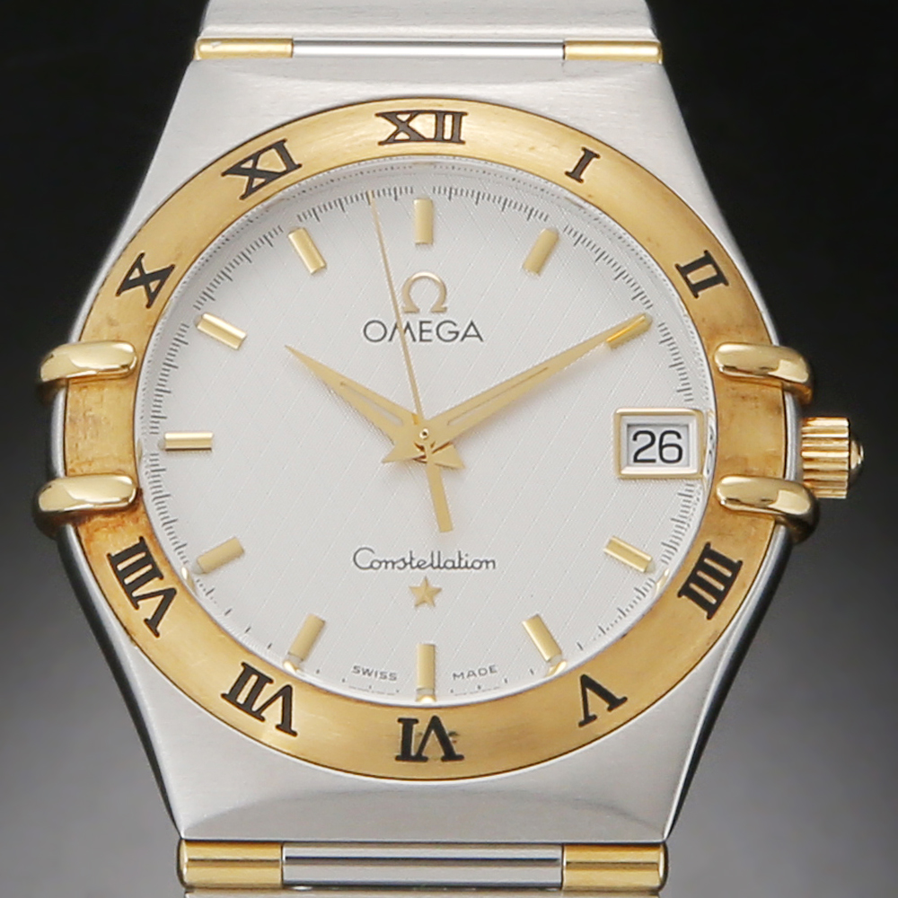 OMEGA(USED)오메가 컨스틸레이션 콤비 하프바