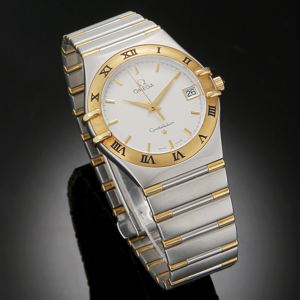 OMEGA(USED)오메가 컨스틸레이션 콤비 하프바