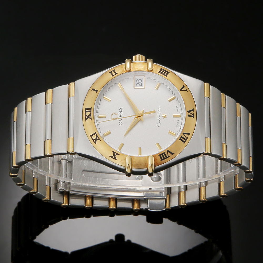 OMEGA(USED)오메가 컨스틸레이션 콤비 하프바