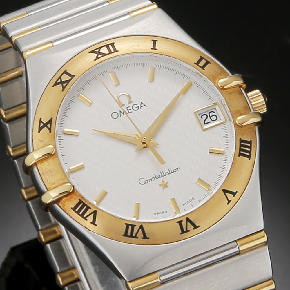 OMEGA(USED)오메가 컨스틸레이션 콤비 하프바