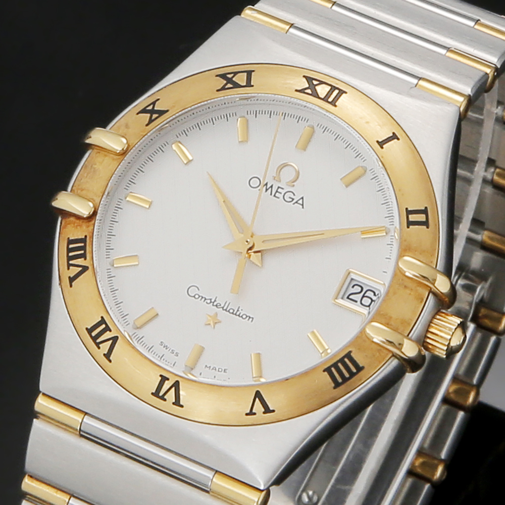 OMEGA(USED)오메가 컨스틸레이션 콤비 하프바