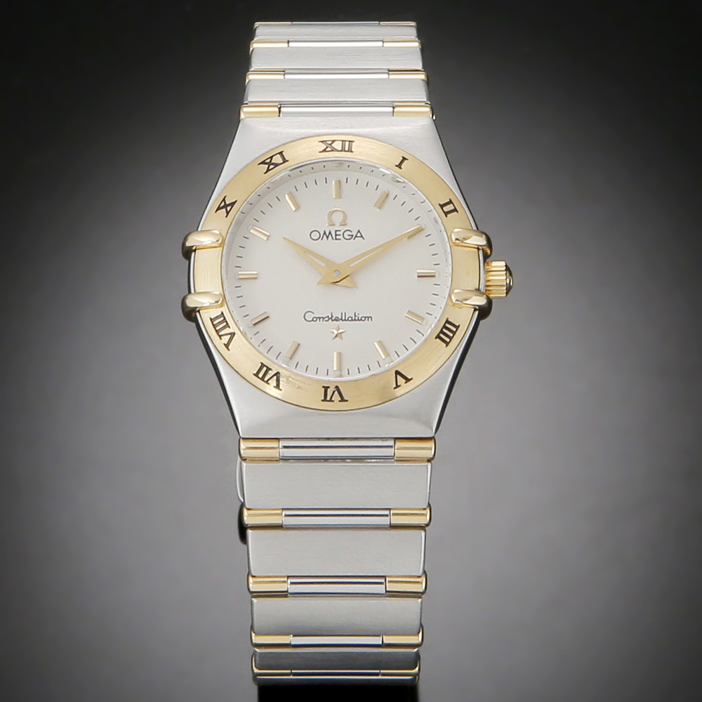 OMEGA(USED)오메가 컨스틸레이션 콤비 하프바