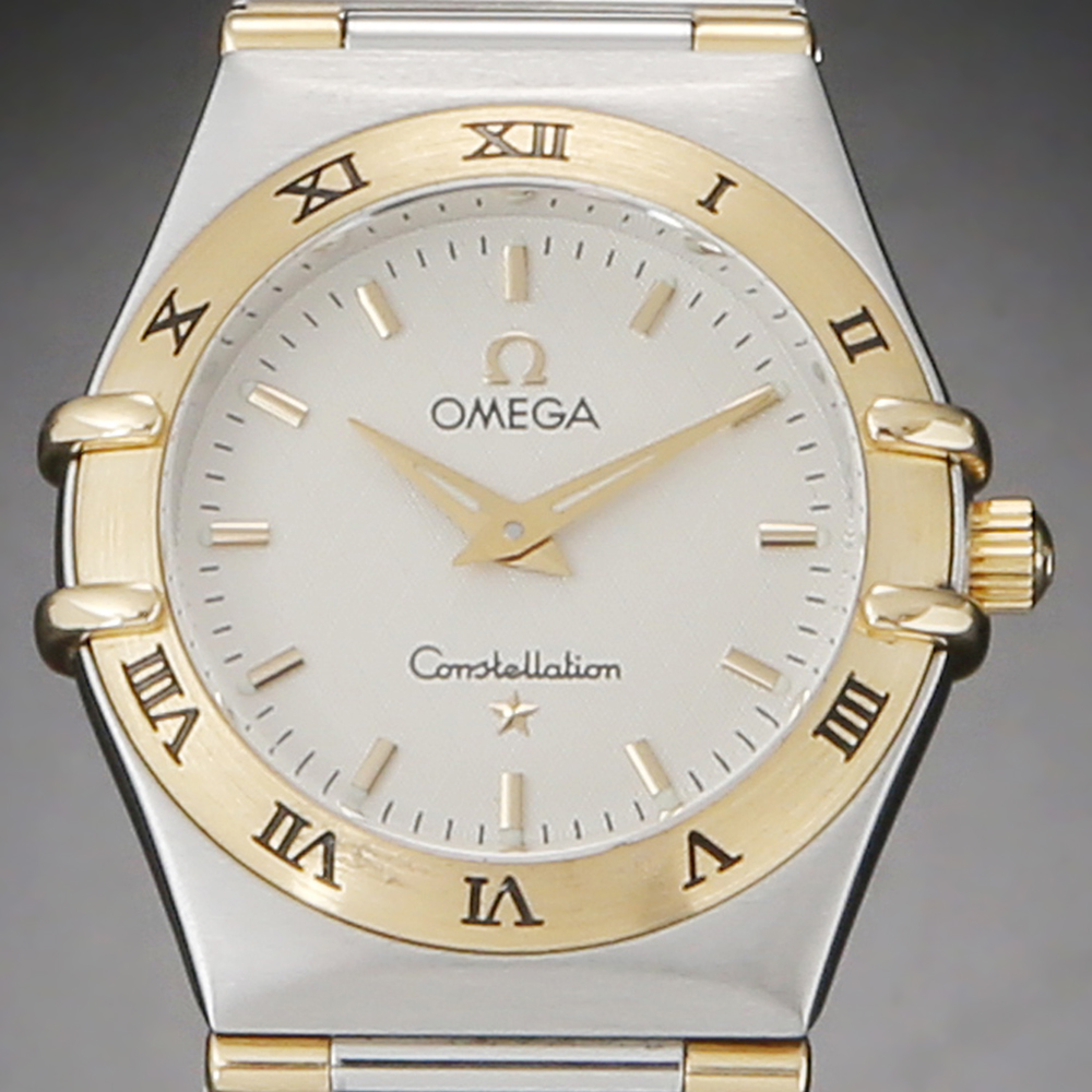 OMEGA(USED)오메가 컨스틸레이션 콤비 하프바