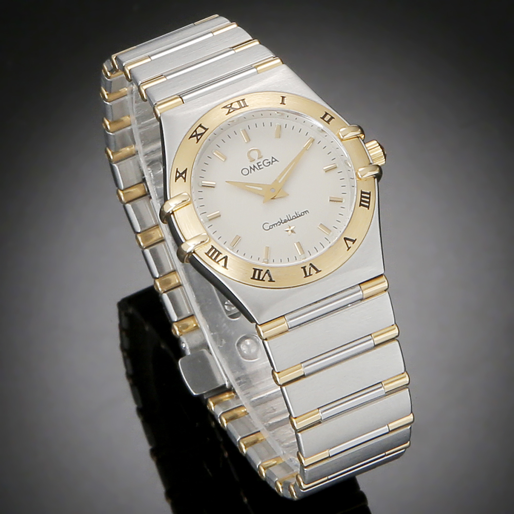 OMEGA(USED)오메가 컨스틸레이션 콤비 하프바