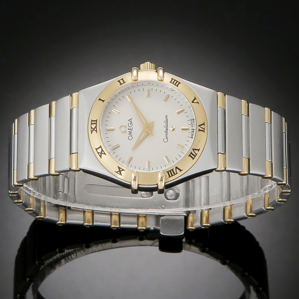 OMEGA(USED)오메가 컨스틸레이션 콤비 하프바