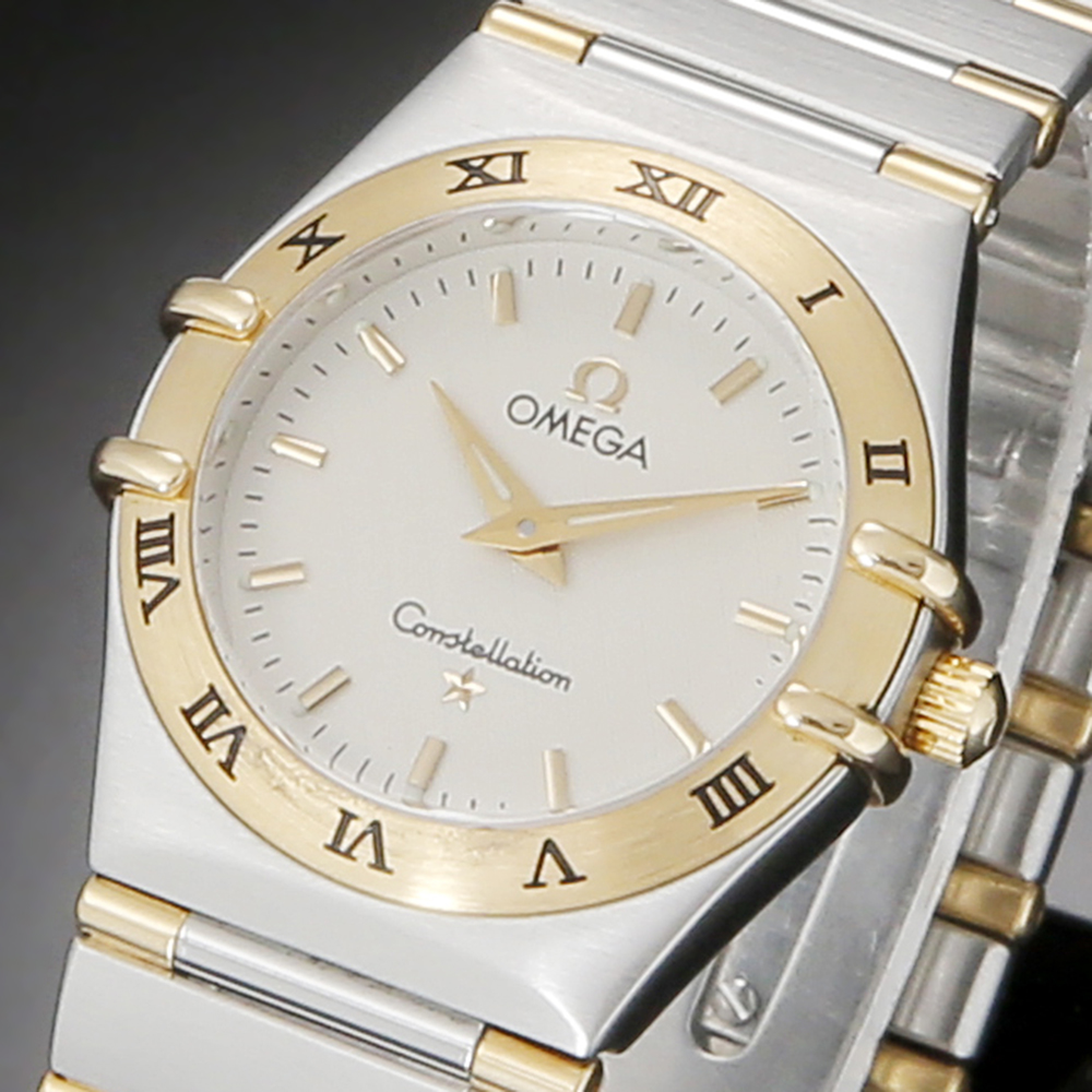 OMEGA(USED)오메가 컨스틸레이션 콤비 하프바
