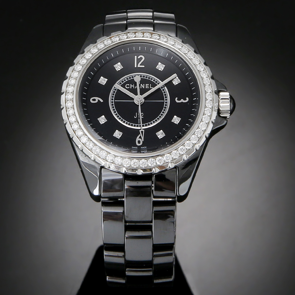 CHANEL(USED)샤넬 J12 다이아베젤