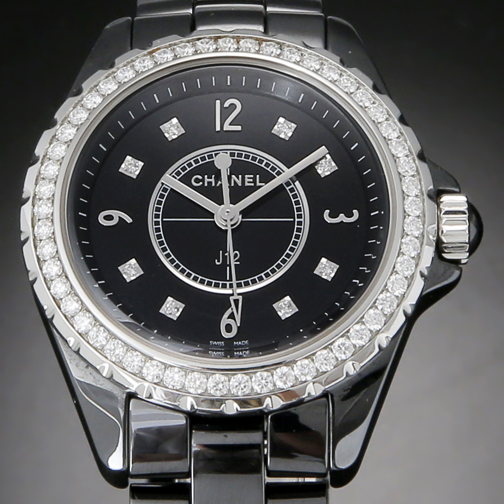 CHANEL(USED)샤넬 J12 다이아베젤