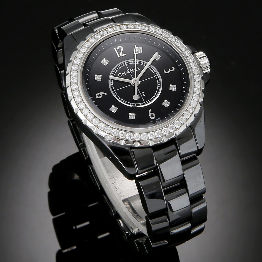 CHANEL(USED)샤넬 J12 다이아베젤