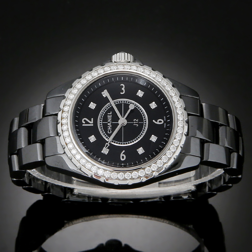 CHANEL(USED)샤넬 J12 다이아베젤