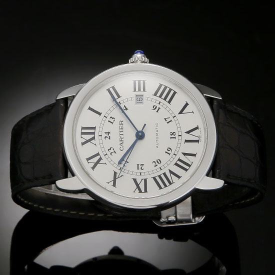 CARTIER(USED)롱드솔로 스틸 오토 XL