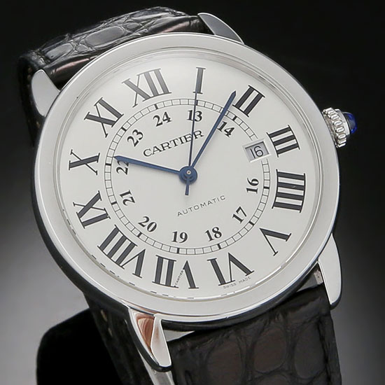 CARTIER(USED)롱드솔로 스틸 오토 XL