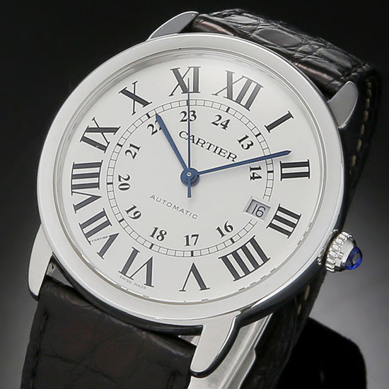 CARTIER(USED)롱드솔로 스틸 오토 XL