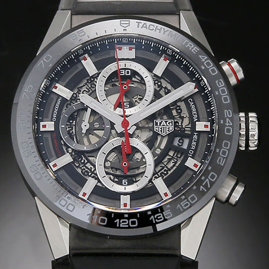TAG Heuer(USED)까레라 크르노 스켈레톤 CAR201V