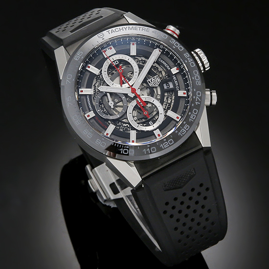 TAG Heuer(USED)까레라 크르노 스켈레톤 CAR201V