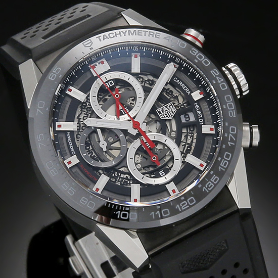 TAG Heuer(USED)까레라 크르노 스켈레톤 CAR201V