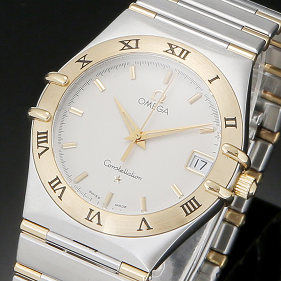 OMEGA(USED)컨스틸레이션 콤비 하프바