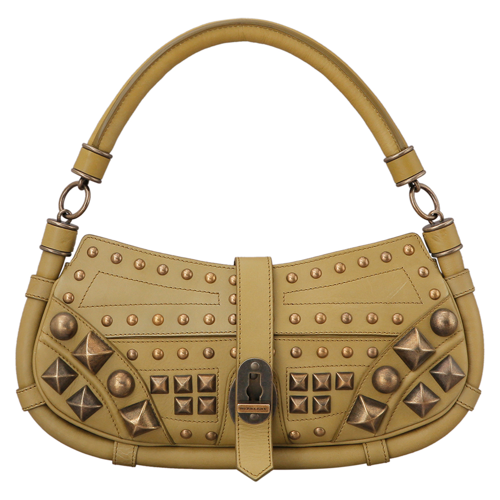 BURBERRY(USED)스터드 숄더백