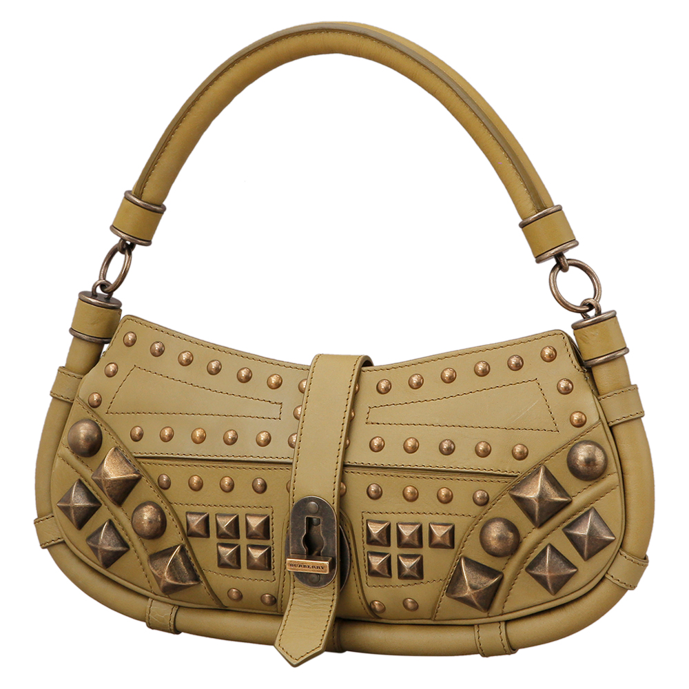 BURBERRY(USED)스터드 숄더백