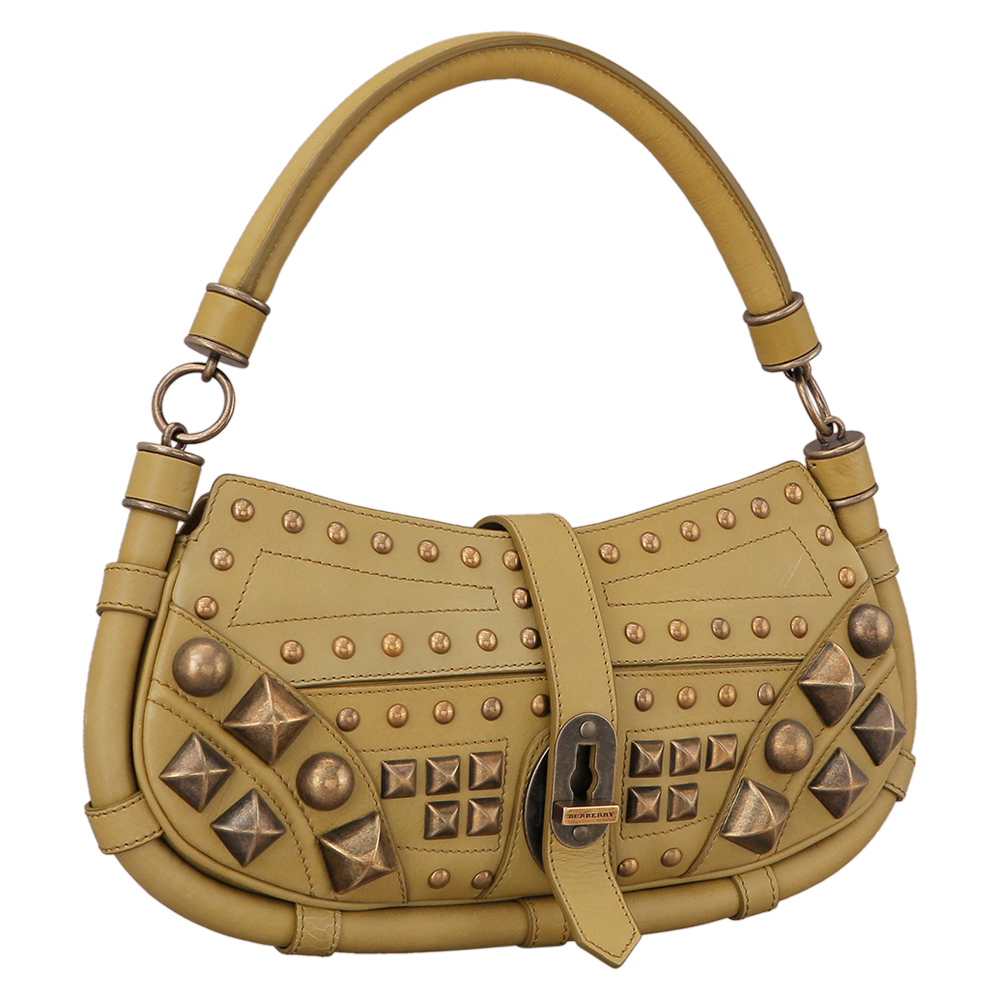 BURBERRY(USED)스터드 숄더백