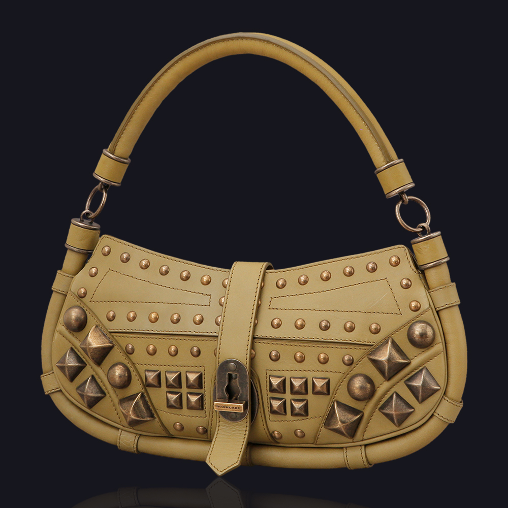 BURBERRY(USED)스터드 숄더백
